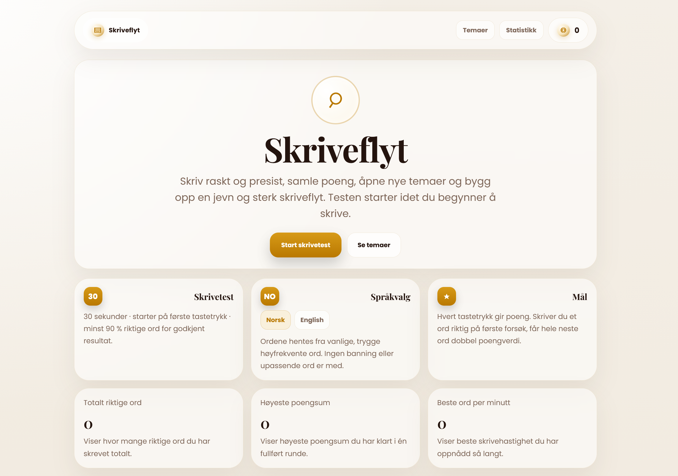 Skriveflyt