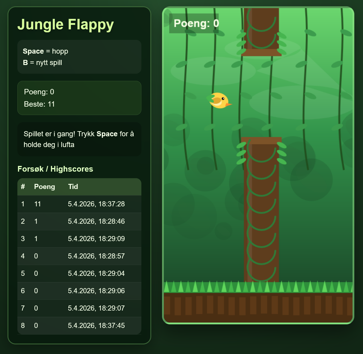 Jungle Flappy